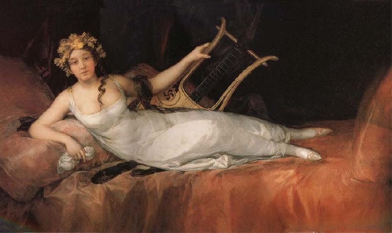 Francisco Goya Marquise of Santa Cruz France oil painting art